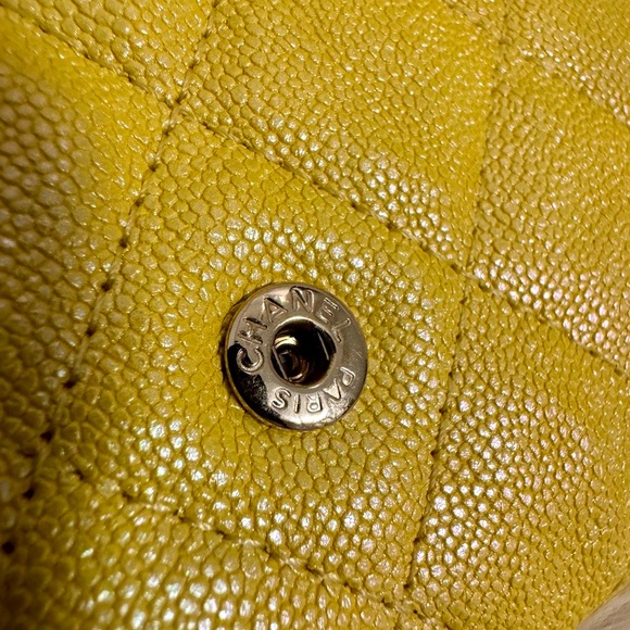 CHANEL Iridescent Caviar Quilted Wallet on Chain Flap Bag - Picture 10 of 15